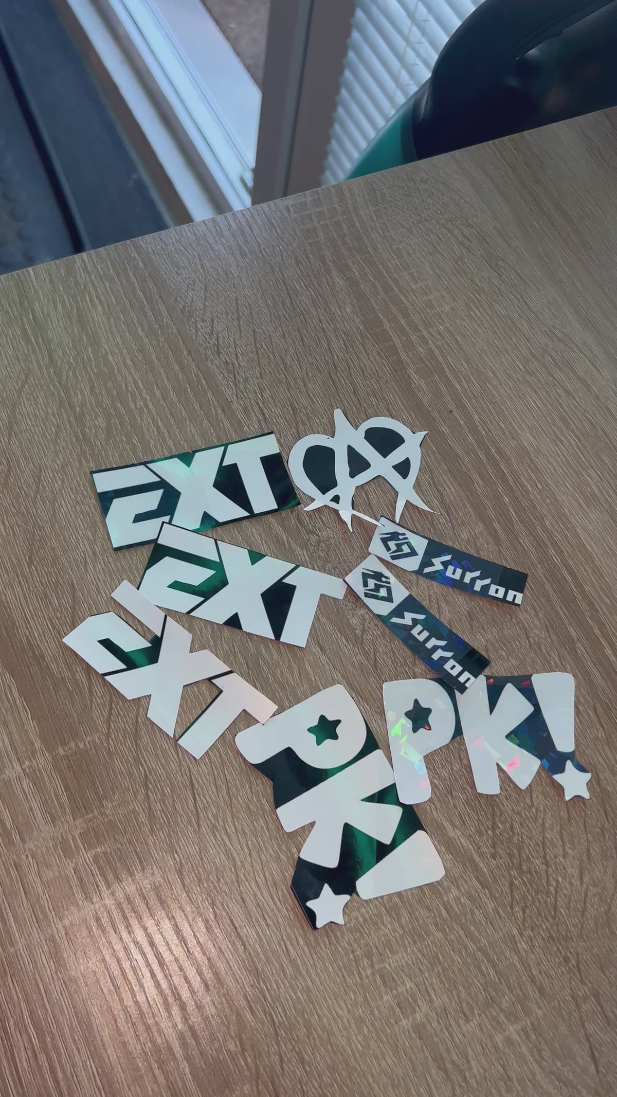 Sticker pack of 5